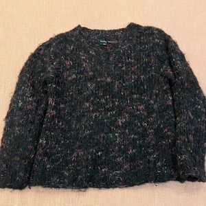 Wool blend Black Multicolor V-Neck Sweater